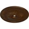 Ekena Millwork Galveston Ceiling Medallion (Canopies up to 5 7/8"), 51"OD x 3 5/8"ID x 3 3/8"P, Root Beer Crackle CM51GLRBC - alternate 3